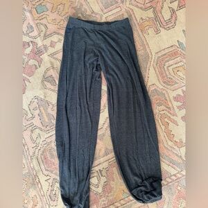 Wildfox Charcoal Heathered Joggers